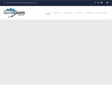 Tablet Screenshot of calistrisnc.com